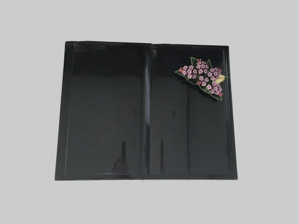 Zwart graniet boek