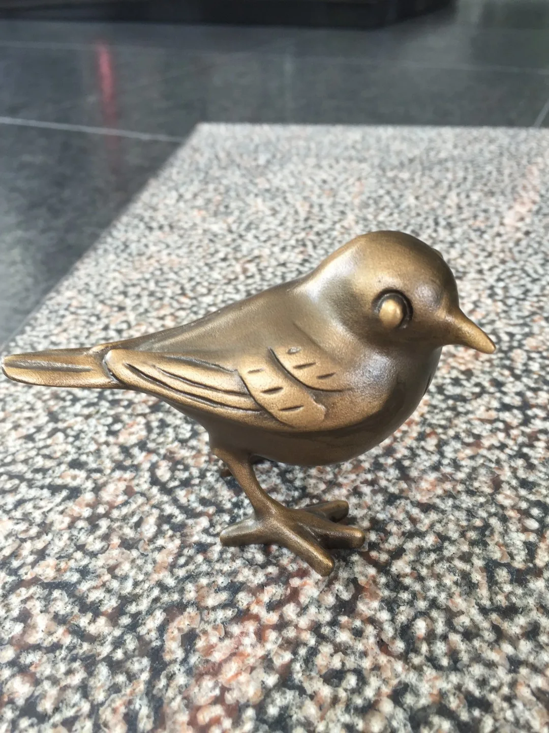 Bronzen vogel