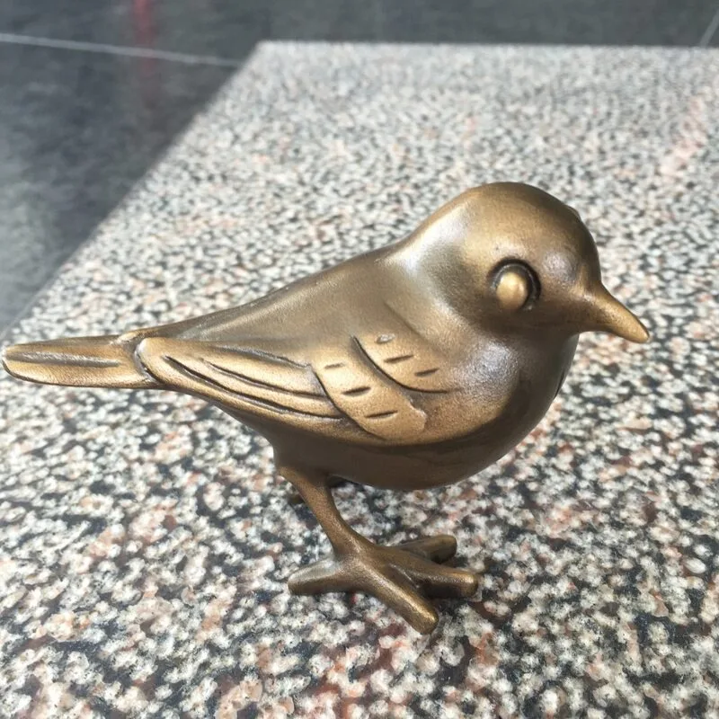 Bronzen vogel