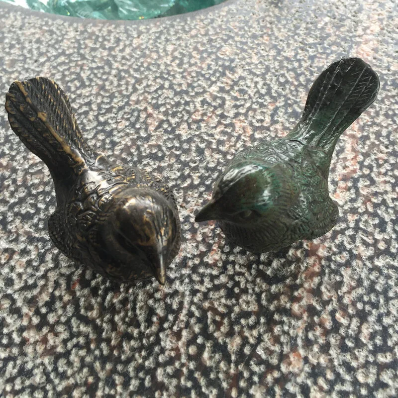 Bronzen vogels