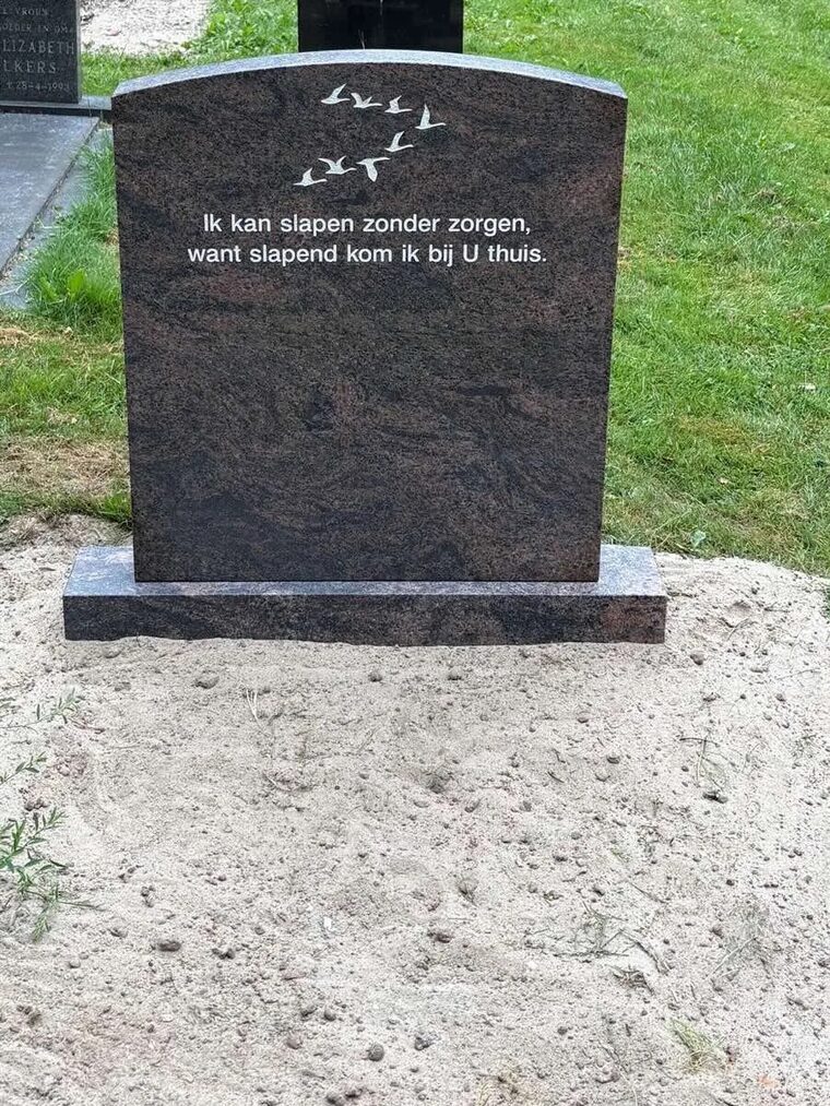 Dakota graniet gezoet
